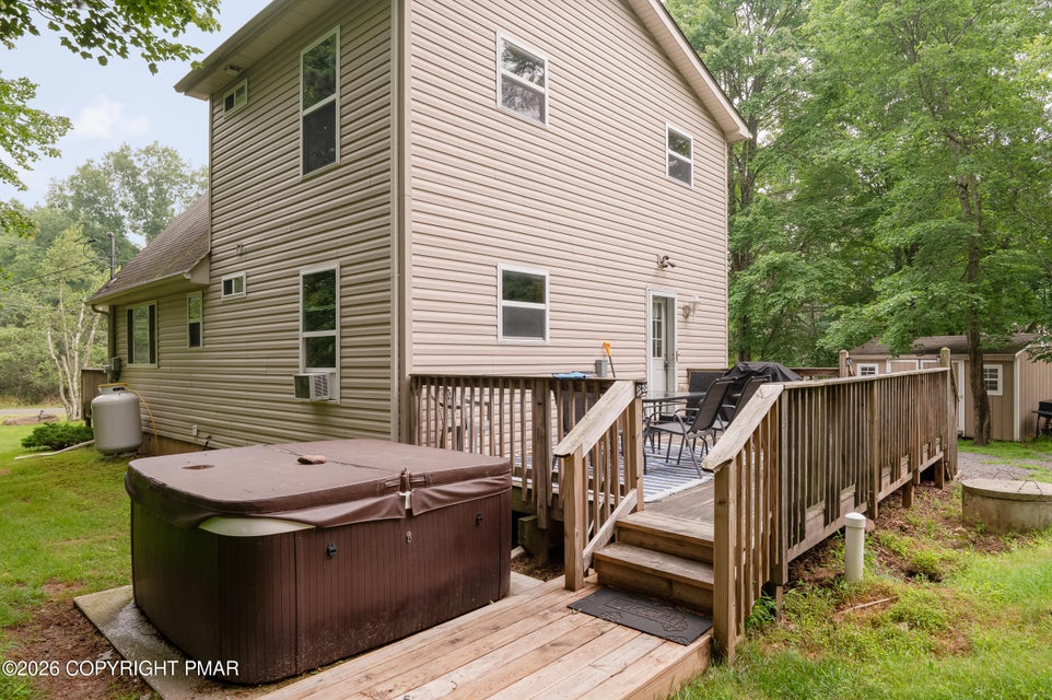 Rear of Home