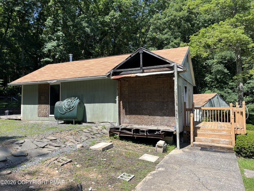 Shell of Part of the Former Home
